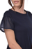 Picture of RIBBED MUSLIN SLEVES T-SHIRT