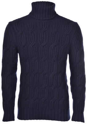 Picture of 5-PLY CASHMERE CABLE TURTLENECK