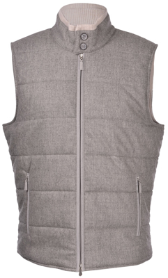 Picture of FLANNEL AND SUPER GEEOLONG WOOL GILET