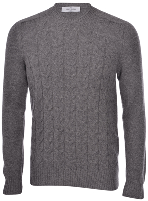 Picture of CABLE AIR WOOL CREW NECK