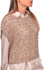 Picture of HORIZONTAL RIB SEQUINS PONCHO