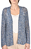 Picture of MICRO SEQUINS RIBBED MAXI CARDIGAN