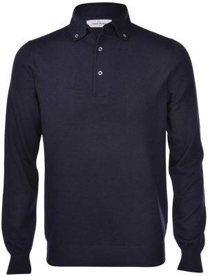 Picture of EXTRAFINE MERINOS WOOL POLO