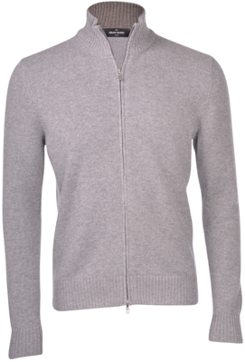 Immagine di FULL ZIP IN CASHMERE 2 FILI