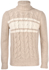 Picture of ECO CASHMERE PATTERNED CABLED TURTLENECK