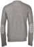 Picture of CREW NECK WITH PROFILES AND TWEED PATCHES