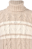 Picture of ECO CASHMERE PATTERNED CABLED TURTLENECK