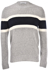 Picture of STRIPED BOUCLE' CREW NECK