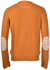 Picture of CREW NECK WITH PROFILES AND TWEED PATCHES