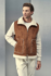 Picture of FAUX SHEEPSKIN AND WOOL JACKET