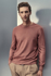 Picture of RIBBED DETAILS VINTAGE CREW NECK