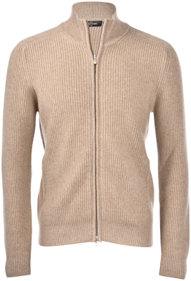 Picture of CASHMERE RIBBED FULL ZIP