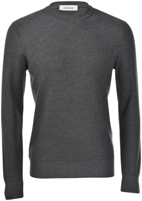 Picture of MICRO BRICK STITCH CREW NECK