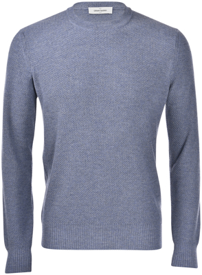 Picture of MICRO BRICK STITCH CREW NECK