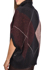 Picture of SLUB ARGYLE PATTERNED TURTLENECK PONCHO