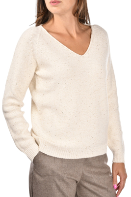 Picture of MICRO SEQUINS V-NECK