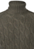 Picture of SUPER GEELONG CABLED RAGLAN TURTLENECK