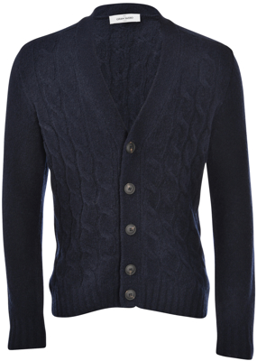 Picture of CABLED BOUCLE' CARDIGAN