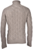 Picture of SUPER GEELONG CABLED RAGLAN TURTLENECK