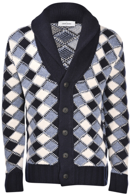 Immagine di CARDIGAN JACQUARD A ROMBI