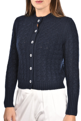 Immagine di CARDIGAN A TRECCE IN CASHMERE