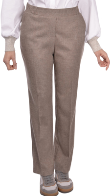 Picture of CASHMERE BLEND STRAIGHT-LEG TROUSERS