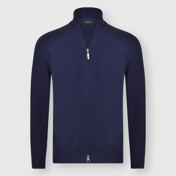 Picture of 2-ply cashmere full zip