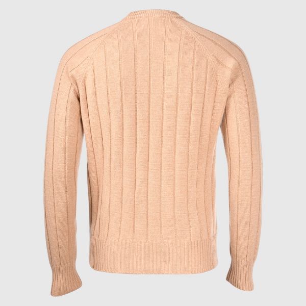 Immagine di Girocollo in cashmere a coste