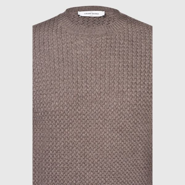 Picture of Micro cable crew neck