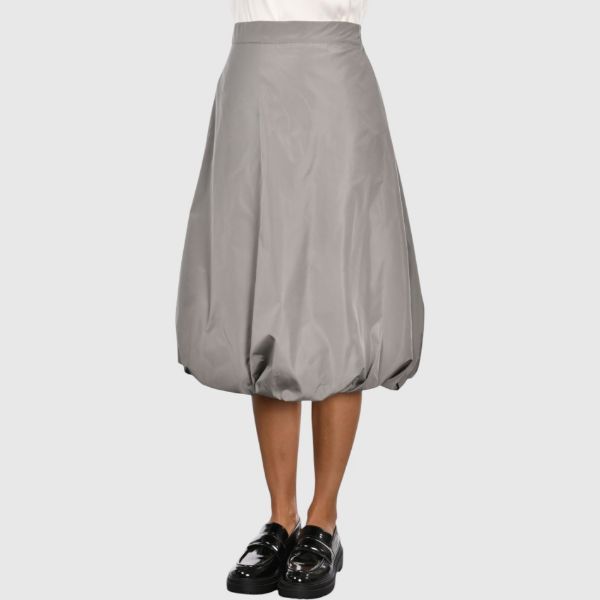 Immagine di Gonna midi jersey in taffeta'