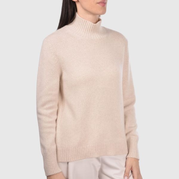 Picture of 2-ply cashmere mock neck
