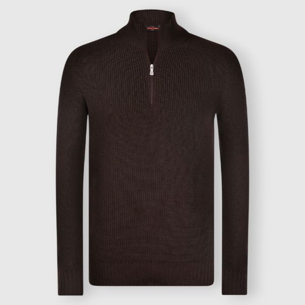 Picture of Rain wool mock zip