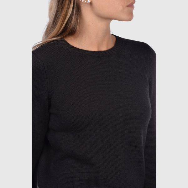 Picture of 3-ply merinos wool crew neck