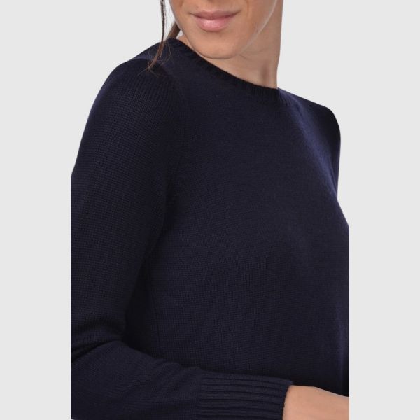 Picture of 3-ply merinos wool crew neck