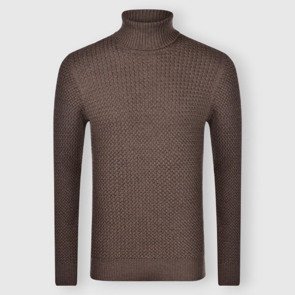 Picture of Micro cable turtleneck