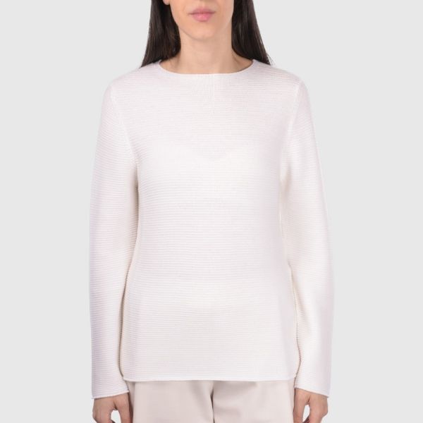Picture of Links stitch merinos crew neck