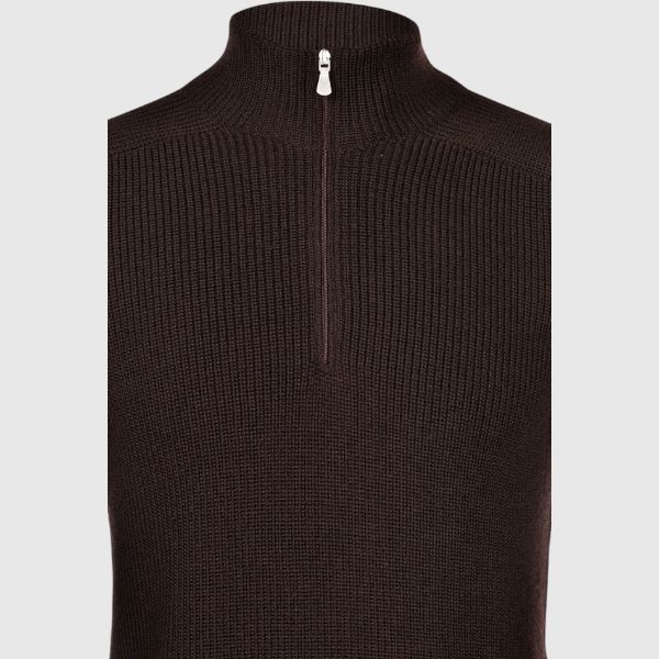 Picture of Rain wool mock zip