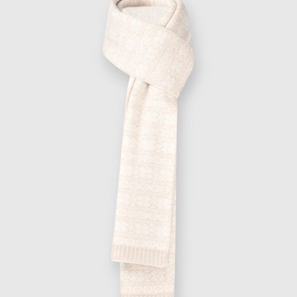 Picture of Jacquard cashmere scarf