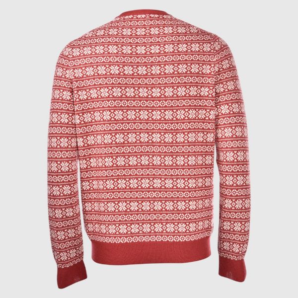Picture of Patterned jacquard crew neck