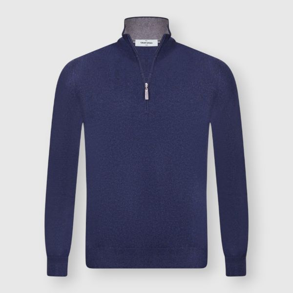 Immagine di Lupo zip in cashmere 