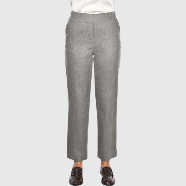 Immagine di Pantalone dritto in misto cashmere