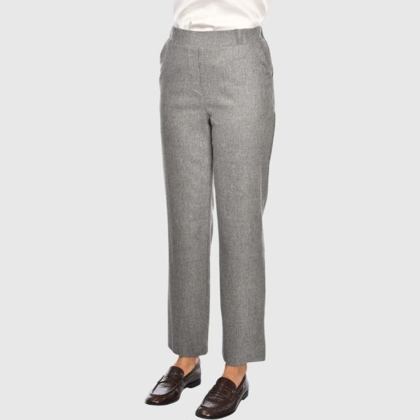 Immagine di Pantalone dritto in misto cashmere