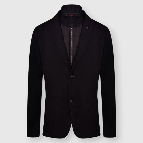 Picture of Rain wool knit jacket with removable bib