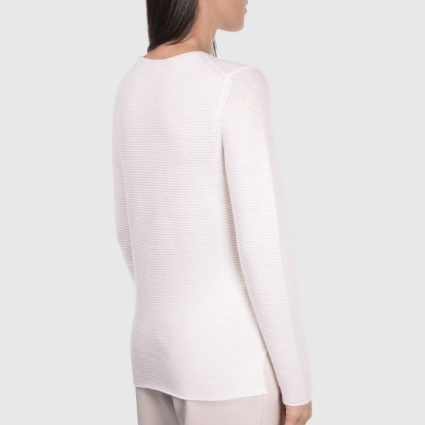 Picture of Links stitch merinos crew neck