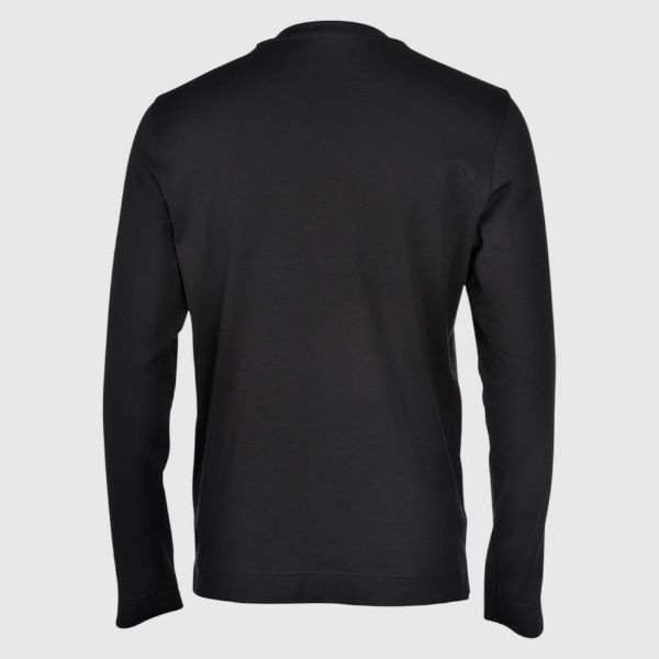 Immagine di T-shirt interlock cotone pima maniche lunghe