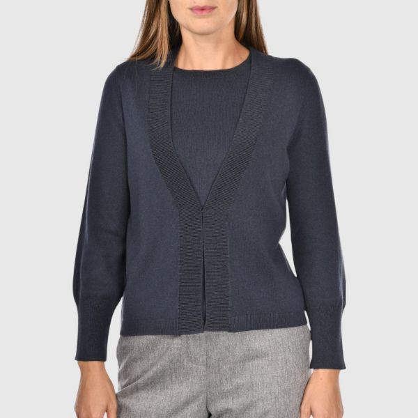 Picture of Cashmere blend twin set