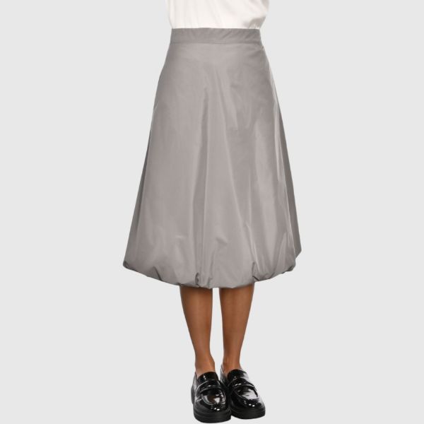 Immagine di Gonna midi jersey in taffeta'