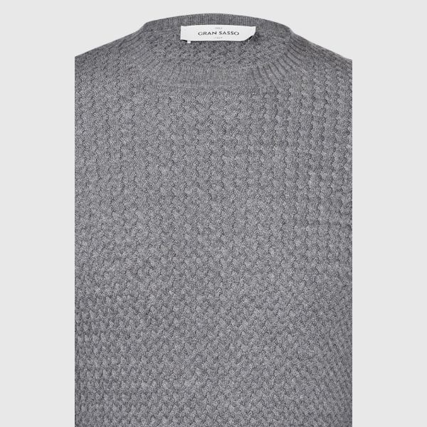 Picture of Micro cable crew neck