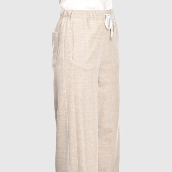Picture of Flannel palazzo pants