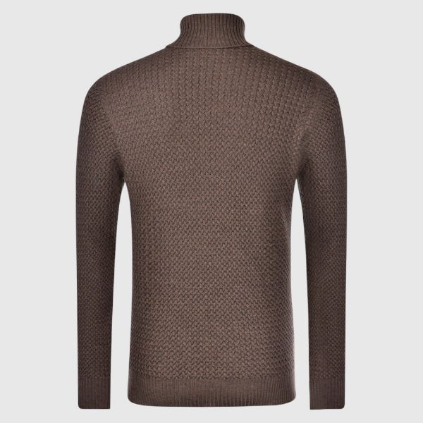Picture of Micro cable turtleneck